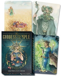 The Goddess Temple Oracle Cards  by Sarah Perini, Elena Albanese