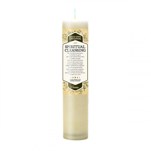 Blessed Herbal Candle Spiritual Cleansing