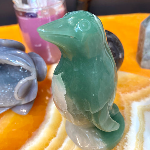 Green Aventurine Penguin