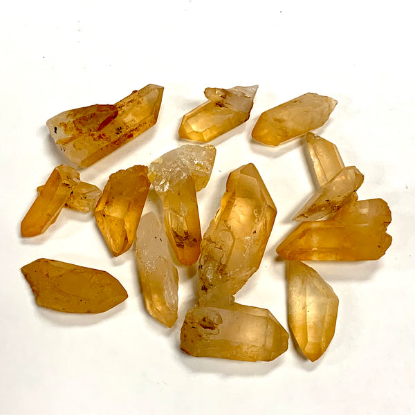 Tangerine Quartz Points