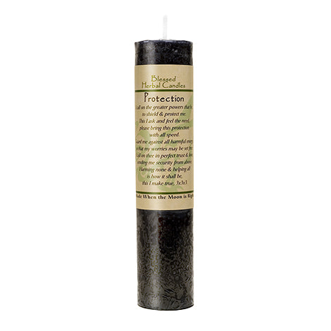 Blessed Herbal Candle Protection