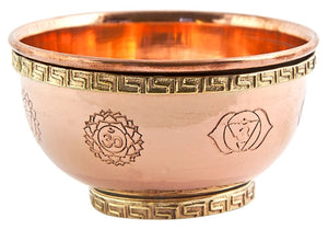 Chakra Offering Copper Bowl