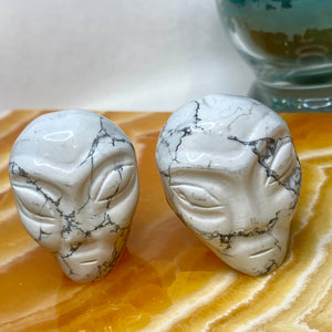 Alien Head Carving