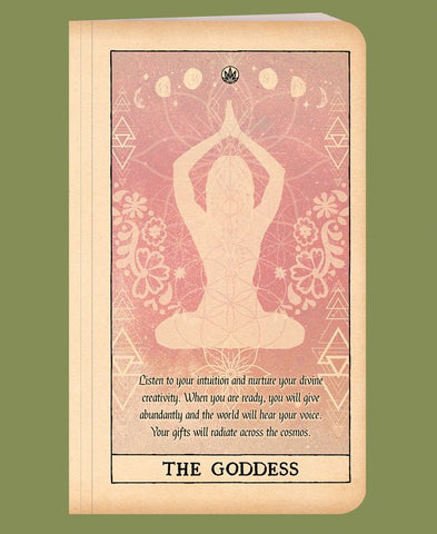 The Goddess Recycled Notebook