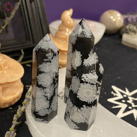 Snowflake Obsidian Tower