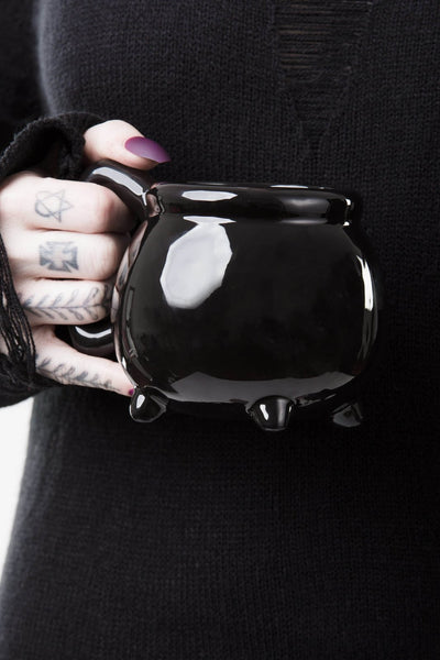 Wicca Mug / Black / Ceramic