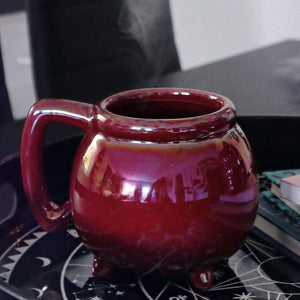 Wicca Mug / BLOOD AURA / Color Changing Ceramic Mug