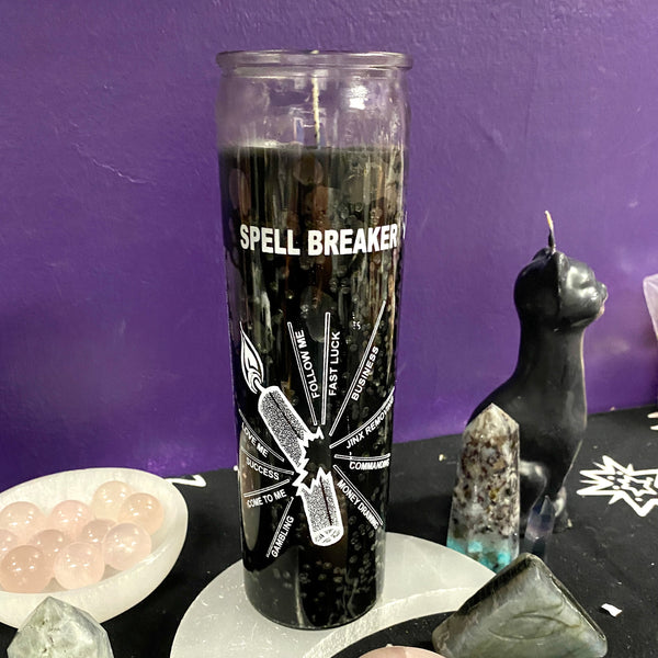 7 Day Assorted Ritual Glass Pillar Candles