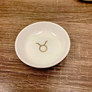 Trinket Dish - Golden Zodiac with Petite Sigils