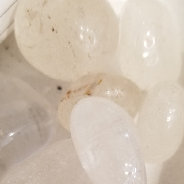 Quartz Crystal Tumbled Pocket Stone