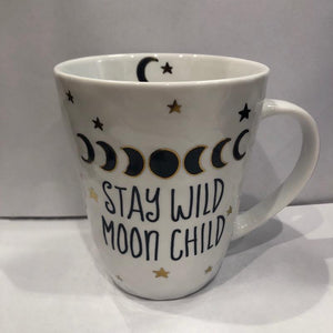 Stay wild moon child mug
