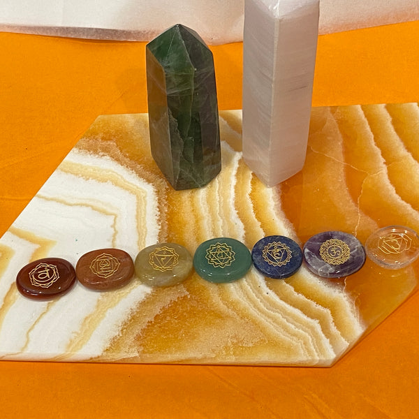 Boxed Gemstone Chakra Set