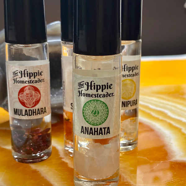 The Hippie Homesteader Chakra Balancing Perfume Oil