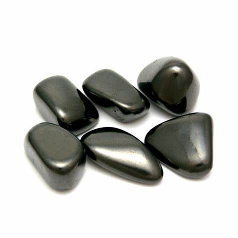 Shungite freeform 2" pocket stone