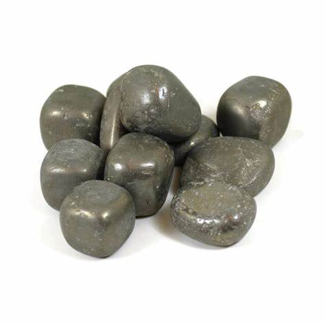 Natural Peruvian Pyrite Tumbled Stones