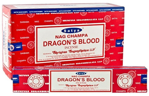 Satya Dragon’s Blood 15gm Incense