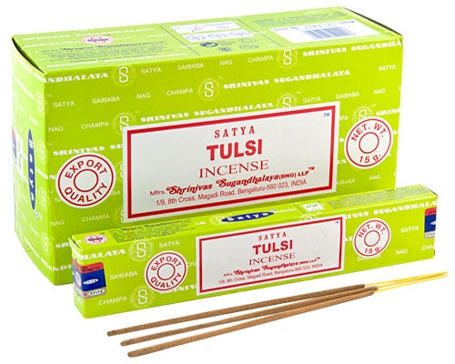 Satya Tulsi Incense 15 Grams Satya Tulsi Incense 15 Grams