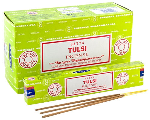 Satya Tulsi or Holy Basil Stick Incense | 15 gm