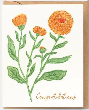 Marigold Congrats - Card