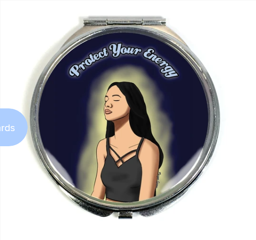 Protect Your Energy Compact Mirror