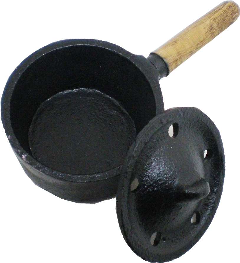 Cast Iron Cauldron Handle Burner - 5 inch