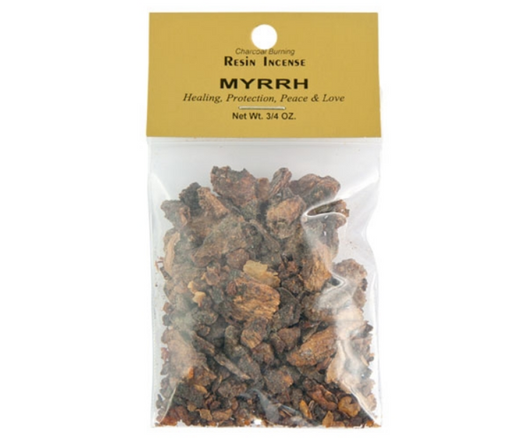 Myrrh Natural Herbal Incense 3/4 ounce