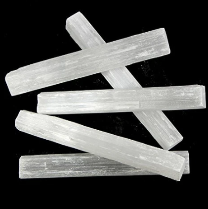 Selenite Natural 2, 4, 6 Inch