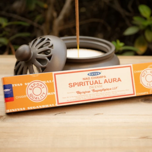 Satya Spiritual Aura Stick Incense | 15 gm