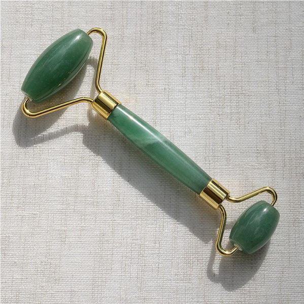 Green Aventurine Gem Facial Roller