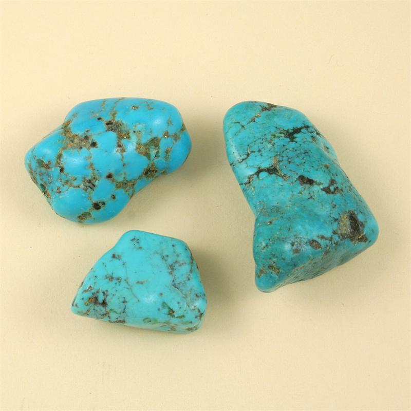 Turquoise tumbled pocket stone