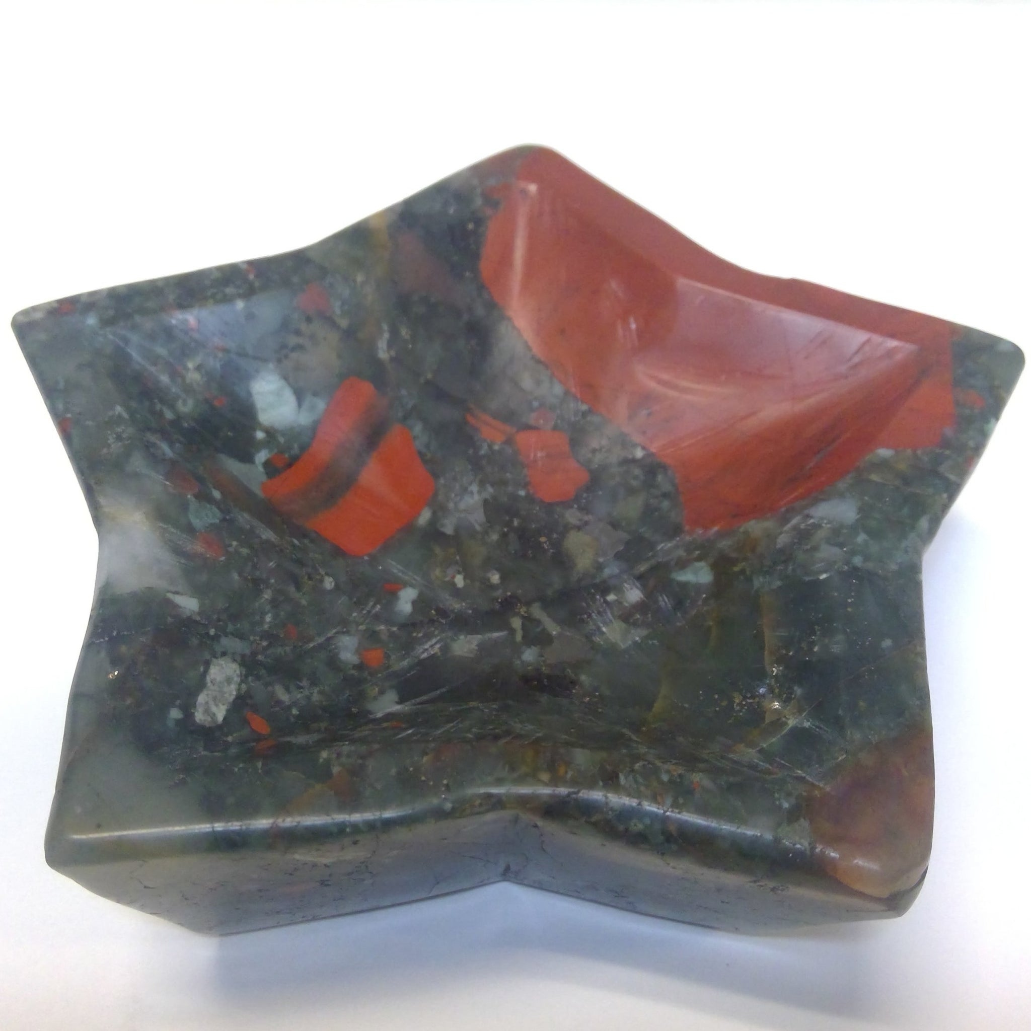 Bloodstone Star Shape Bowl