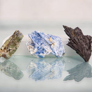 Kyanite Freeform Pieces in Black, Blue or Green