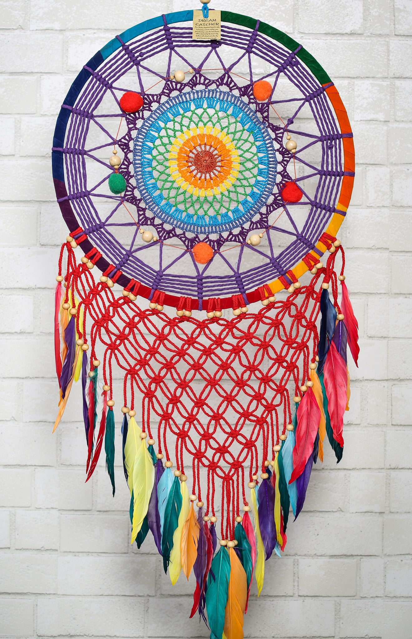 XL 32 Inch Chakra Dream Catcher