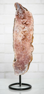 Pink Amethyst Freeform on Stand - 20.3 Inch