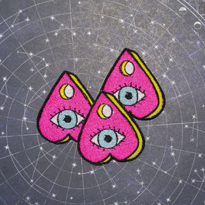 Eye See You Pink Planchette Patch