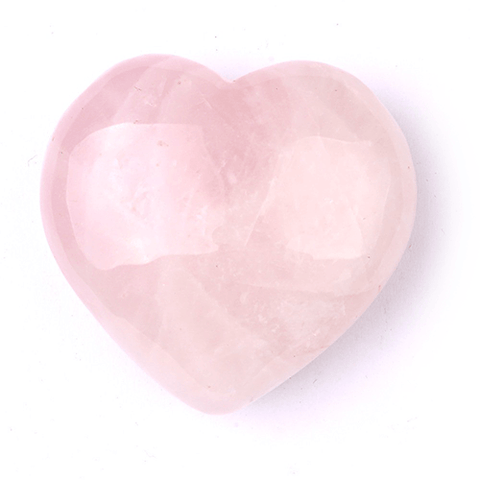 Rose Quartz Heart- 2.5 Inches in size(will vary)