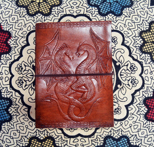Dragon Leather 5x7 Journal