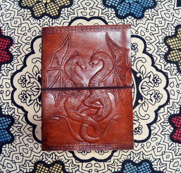 Dragon Leather 5x7 Journal
