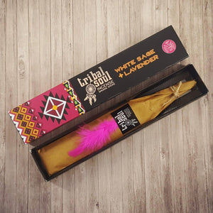 Tribal Soul White Sage + Lavender 15gm Incense