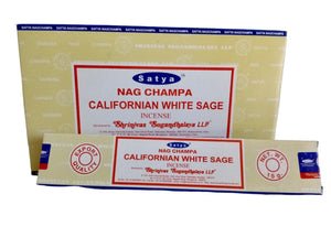 Satya California White Sage Stick Incense | 15gm