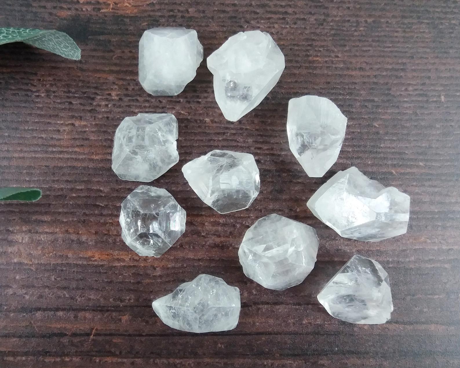 Special Assorted Apophylite, Quartz, and Chalcedony 2 to 3 inch freeforms