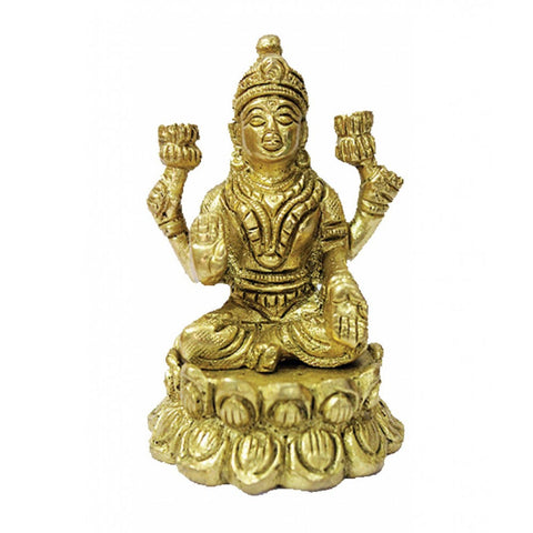 Laxmi Brass 3.5” Statue