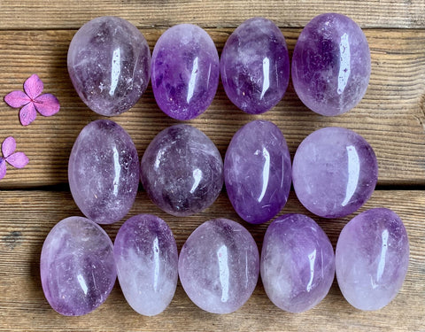 Amethyst Palm Stone 2.5 Inch