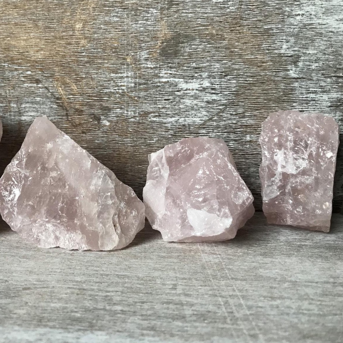 Rose Quartz Raw Freeform Pieces