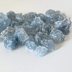 Rough Celestite Pocket Stone