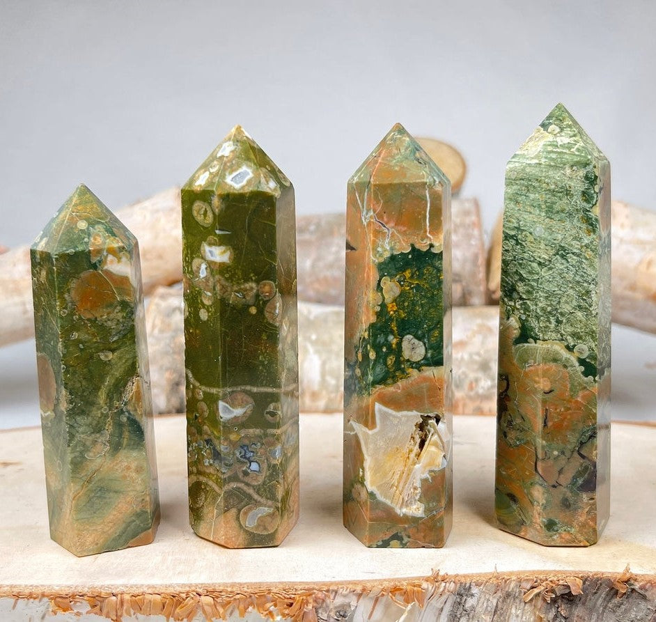 Rhyolite (Rainforest Jasper)Tower