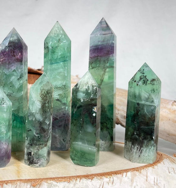 Dendritic Fluorite Tower Assorted Sizes