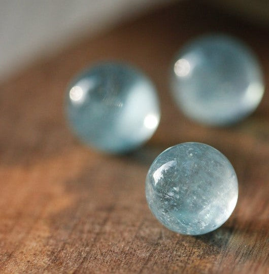 Mini Aquamarine Sphere