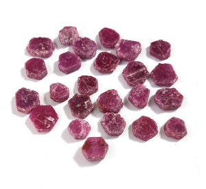 Ruby Tumbled Slices