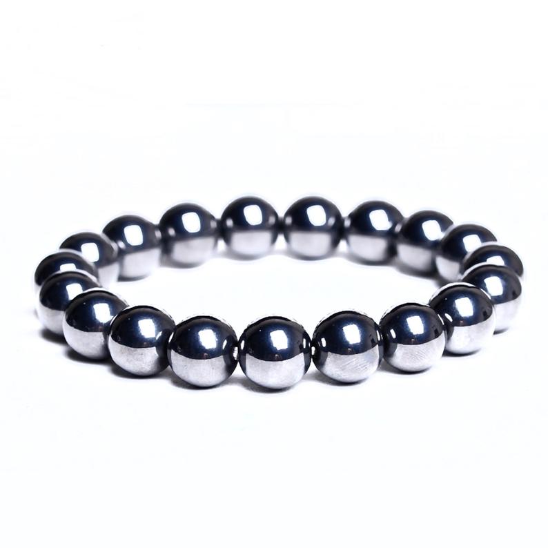 TerraHertz 8mmRound Bead Stretch Bracelet